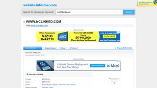 nclinked.com at Website Informer. Visit Nclinked.