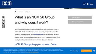 NCM Associates - 20 Groups