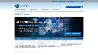 NCPDP Online