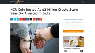 NCR Coin Busted As $2 Million Crypto Scam Sees Six Arrested in ...