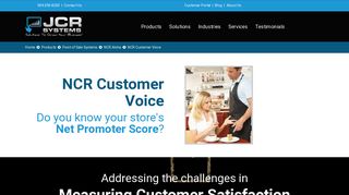 NCR Customer Voice | JCR Systems