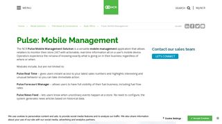 Pulse: Mobile Management | NCR