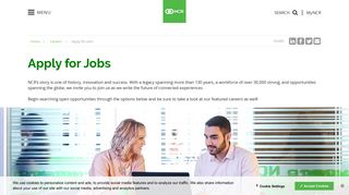 Apply for Jobs at NCR: Apply Online at NCR.com | NCR