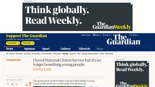 I loved National Citizen Service but it's no longer benefiting young ...