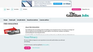 Jobs with THE CHALLENGE | Guardian Jobs