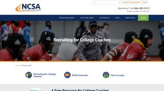 NCSA for College Coaches | How NCSA Works for Coaches