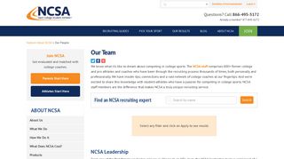 Meet the NCSA Team | The NCSA Difference