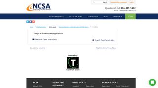Jobs | NCSA | Careers - TeamWork Online