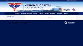National Capital Soccer League | Scorekeeping Login