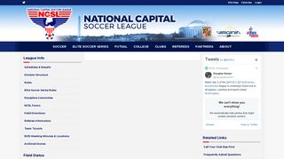 National Capital Soccer League | Home