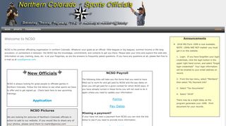 Northern Colorado Sports Officials