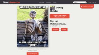 waiting for wildstar NCsoft login service start timeout - Waiting Skeleton