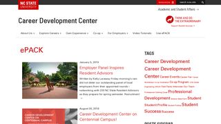 ePACK | Career Development Center