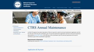 CTRS Annual Maintenance | NCTRC