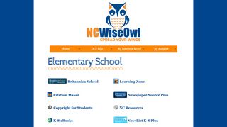 NCWiseOwl: Elementary