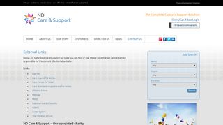 External Links : ND Care & Support