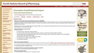 Prescription Drug Monitoring Program - North Dakota Board of ...