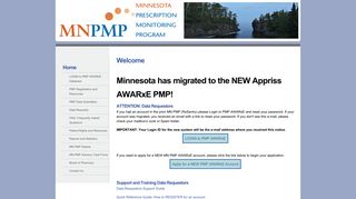 Minnesota PDMP » Home