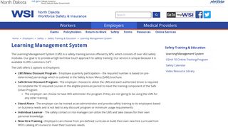 Learning Management System | North Dakota Workforce Safety ...