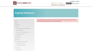 Expired Password | NDC