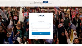 NDI Staff Portal - National Democratic Institute