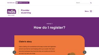3. How do I register? | NDIS Provider Toolkit