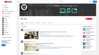 NDL India - YouTube