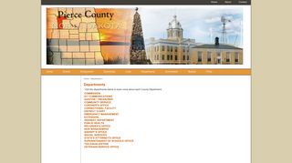 Pierce County, North Dakota - Departments -
