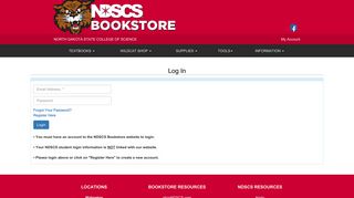 NDSCS Bookstore