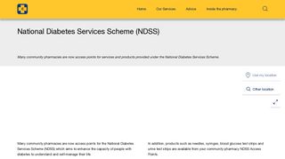 National Diabetes Services Scheme (NDSS) - Find a Pharmacy