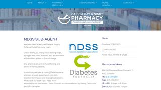NDSS SUB-AGENT - Carina Day and Night Pharmacy