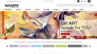 Art Online: Buy Paintings, Prints, Collectibles & Jewelry Online | Mojarto