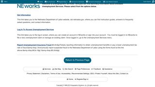 NEworks - Unemployment Services