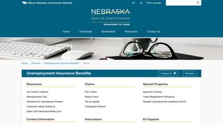 Unemployment Insurance Benefits - Nebraska Department of Labor