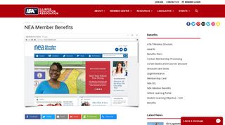 NEA Member Benefits | Illinois Education Association