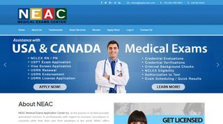 NEAC Medical Exam Application Center