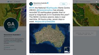 Geoscience Australia on Twitter: 