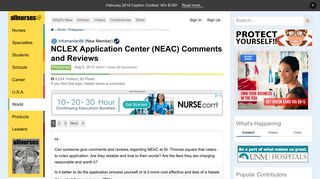 NCLEX Application Center (NEAC) Comments and Reviews ...