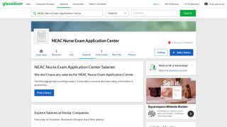 NEAC Nurse Exam Application Center Salary | Glassdoor