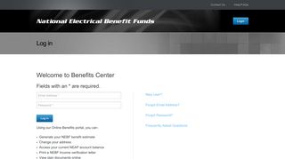 National Electrical Benefit Funds