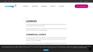 Licenses - Nearmap