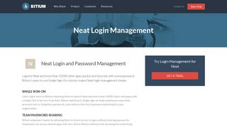 Neat Login Management - Team Password Manager - Bitium