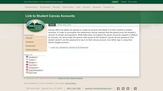Link to Student Canvas Accounts | Nebo School District