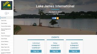 Lake James International