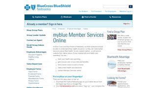 myblue - Blue Cross and Blue Shield of Nebraska