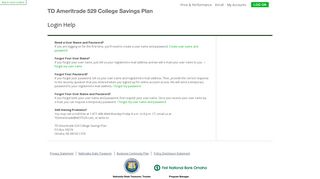 The TD Ameritrade 529 College Savings Plan