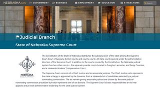Judicial Branch | Nebraska.gov