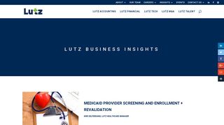 Medicaid Provider Screening and Enrollment + Revalidation - Lutz