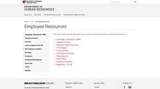Employee Resources | HR | University of Nebraska Medical Center