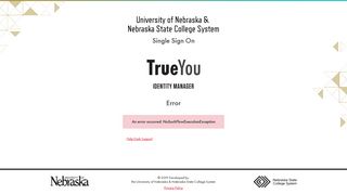 University of Nebraska & State College Single Sign On